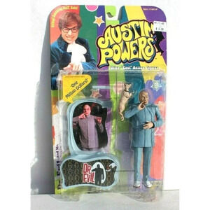 NEW 1999 Dr. Evil - McFarlane Toys - Austin Powers Series Action Figure Doll
